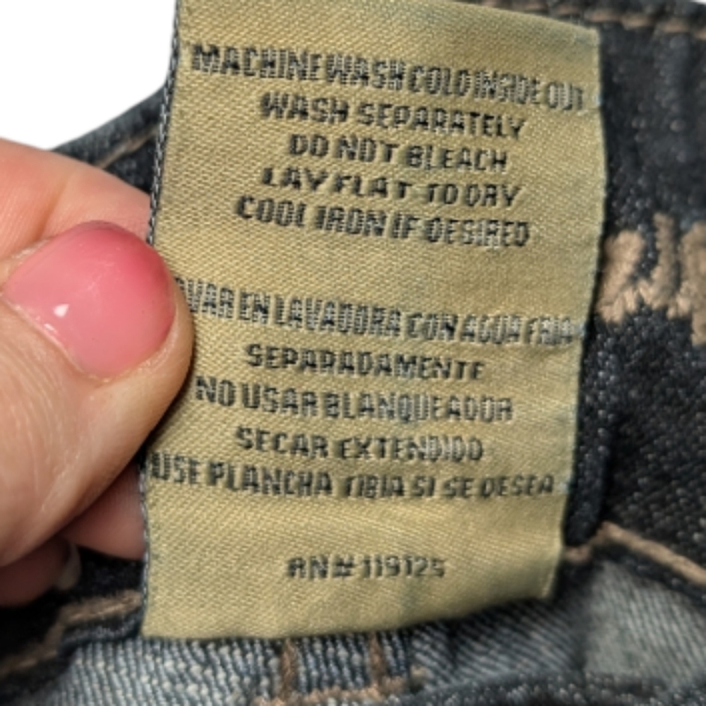 Bubblegum USA Dark Wash Low Rise Jeans Juniors 5 🌟 - Picture 11 of 12